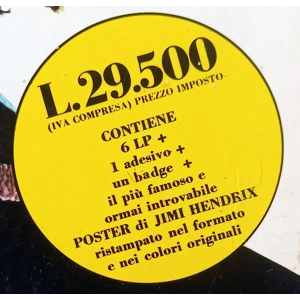 Jimi Hendrix ‎– Hendrix Box Set (Used)