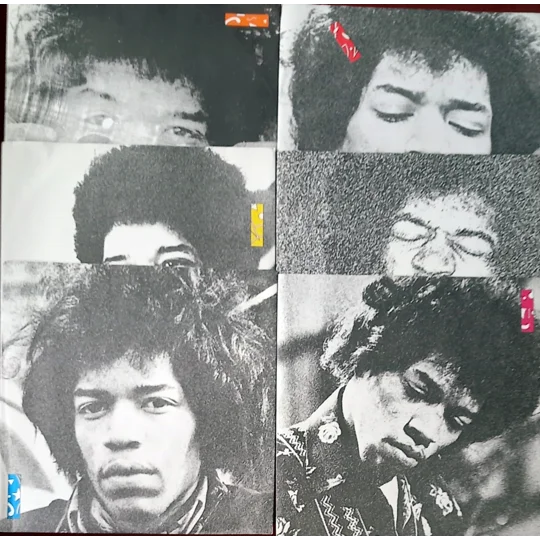 Jimi Hendrix ‎– Hendrix Box Set (Used) vinyl inlays