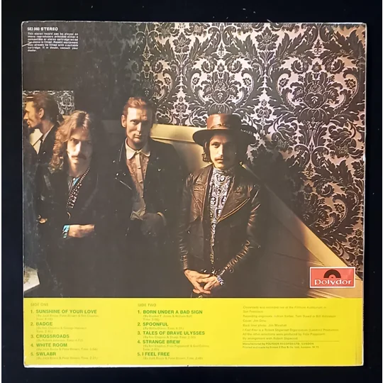 Best of Cream back cover