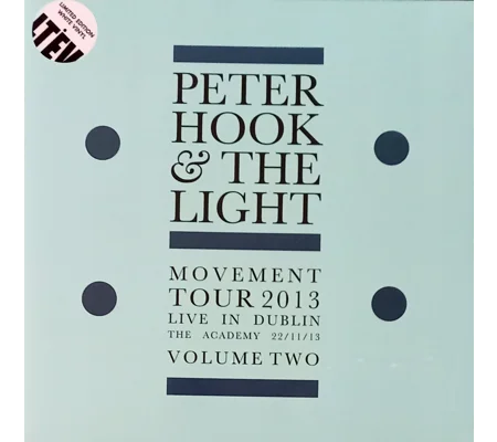 Peter Hook And The Light – Movement Tour 2013 Live In Dublin (Volume Two)