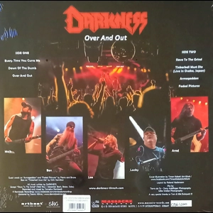 Darkness - Over and Out (Limited edition green vinyl)