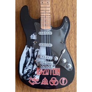 Led Zeppelin Miniature Electric Guitar  with Stand