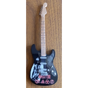 Led Zeppelin Miniature Electric Guitar  with Stand