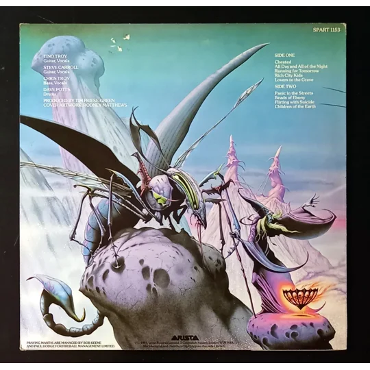 Time Tells No Lies is the powerful debut album from Praying Mantis, one of the standout bands of the New Wave of British Heavy Metal. Released in 1981, this record combines melodic hard rock with sharp guitar harmonies, soaring vocals, and refined songwriting, thereby setting it apart from its heavier contemporaries.