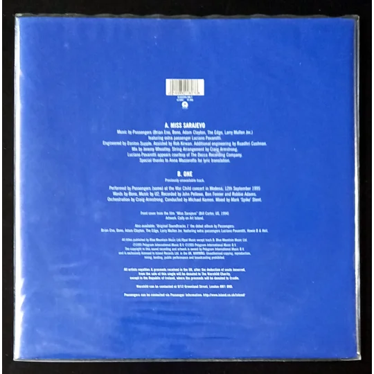 Released in 1995, Miss Sarajevo is a collaboration between Passengers, a project by U2 and producer Brian Eno, featuring the legendary tenor Luciano Pavarotti. The song blends ambient rock with operatic power, creating one of the decade’s most unique and emotional singles.