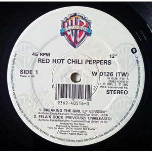 Red Hot Chili Peppers – Breaking The Girl (12"/ 45rpm + Poster)