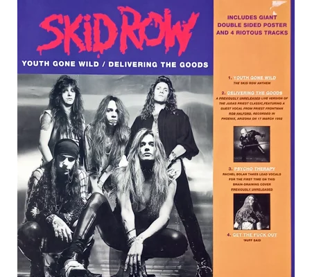 Skid Row – Youth Gone Wild / Delivering the Goods. (12"/45rpm))
