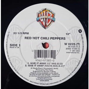 Red Hot Chili Peppers – Give It Away (12" Single 3 TRacks)