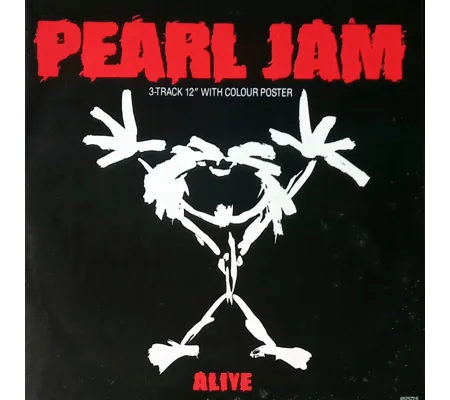 Pearl Jam – Alive (12" with Poster)