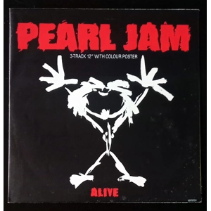 Pearl Jam – Alive (12" with Poster)