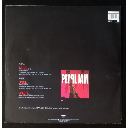 Alive is the debut single from Pearl Jam, released in 1991 and taken from their landmark album Ten. It became a defining track of the early grunge movement, pairing emotionally charged lyrics with a now-iconic guitar solo.
