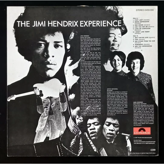 Are You Experienced is the groundbreaking debut album from The Jimi Hendrix Experience, originally released in 1967 and widely hailed as one of the most influential rock albums of all time.