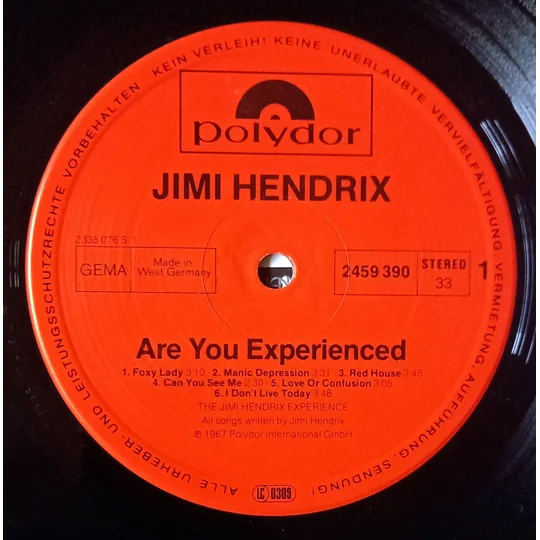 Are You Experienced is the groundbreaking debut album from The Jimi Hendrix Experience, originally released in 1967 and widely hailed as one of the most influential rock albums of all time.