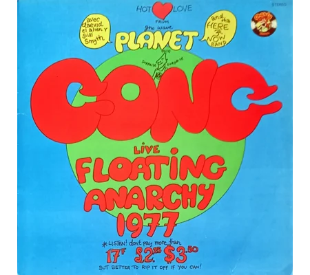 Gong - Planet Gong – Live Floating Anarchy 1977