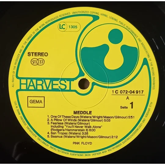 Meddle marks a pivotal moment in Pink Floyd’s evolution, bridging the experimental psychedelia of their early years with the expansive soundscapes that would soon define their classic era.