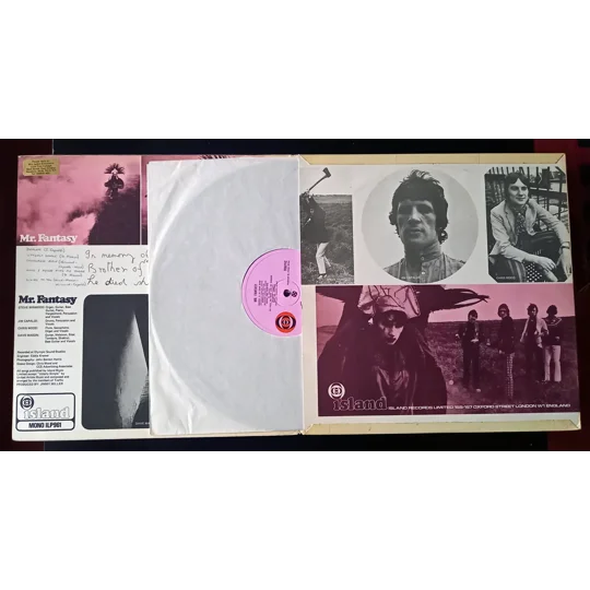 Mr. Fantasy is the groundbreaking 1967 debut album from Traffic, capturing the band at the heart of the British psychedelic and progressive rock explosion. Driven by the songwriting partnership of Steve Winwood, Jim Capaldi and Chris Wood, the album blends psychedelia, jazz-inflected rock and English pop with a youthful experimental edge.