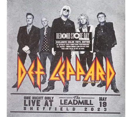 Def Leppard – One Night Only Live At The Leadmill (50th Anniversary RSD)