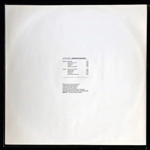 Joy Division – Unknown Pleasures (Original Texture Cover)