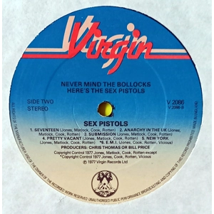 Sex Pistols – Never Mind The Bollocks (Original)
