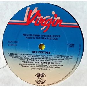 Sex Pistols – Never Mind The Bollocks (Original)