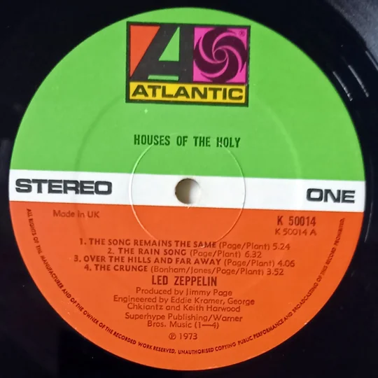 Released in 1973, Houses of the Holy is the fifth studio album from Led Zeppelin, showcasing the band at the peak of their creative powers.