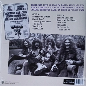 Black Sabbath – Live From The Ontario Speedway Park (Limited Edition)