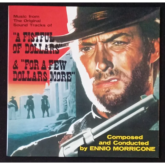 Add a cinematic soundtrack classic to your catalogue with this Ennio Morricone – A Fistful of Dollars & For a Few Dollars More on 180 g Oxblood vinyl (45 RPM). This limited edition French pressing compiles two of Morricone’s most iconic Spaghetti Western scores