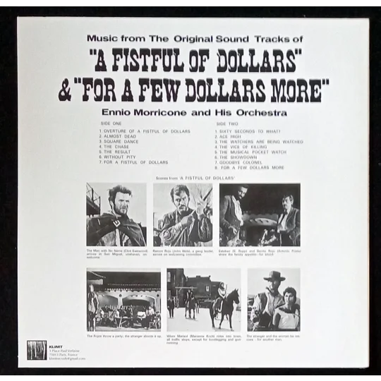 Add a cinematic soundtrack classic to your catalogue with this Ennio Morricone – A Fistful of Dollars & For a Few Dollars More on 180 g Oxblood vinyl (45 RPM). This limited edition French pressing compiles two of Morricone’s most iconic Spaghetti Western scores