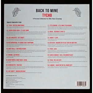 Tycho - Back To Mine (Double Orange Vinyl)