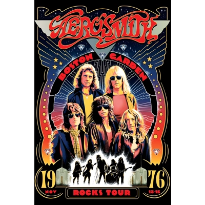 Aerosmith printed T-shi..