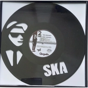 2 Tone Vinyl Record Portrait