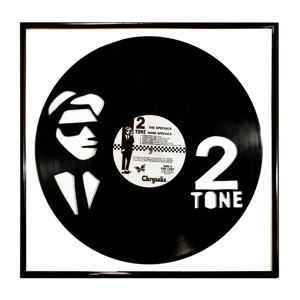 2 Tone Vinyl Record Portrait