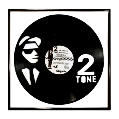 2 Tone Vinyl Record Por..
