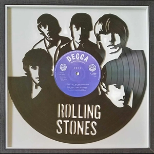 The Rolling Stones vinyl Record Decoration
