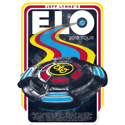 ELO T-shirt Tour Poster