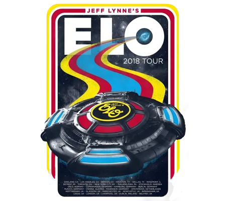 ELO T-shirt Tour Poster