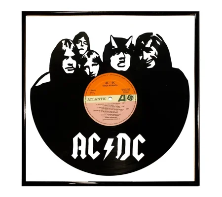 AC/DC Band Portrait Wall Decoration