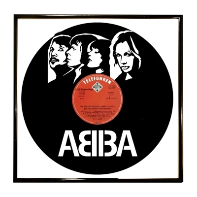 Abba Record Portrait Wa..