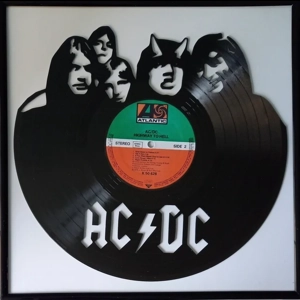 AC/DC Band Portrait Wall Decoration