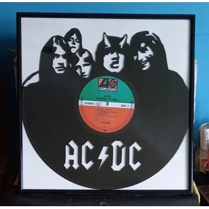 AC/DC Band Portrait Wall Decoration