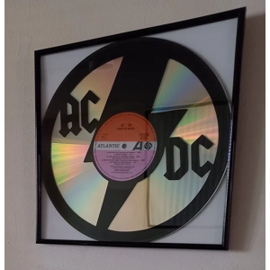 AC/DC Record Vinyl Logo Wall Decoration