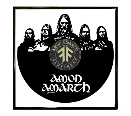 Amon Amarth Record Portrait Wall Decoration