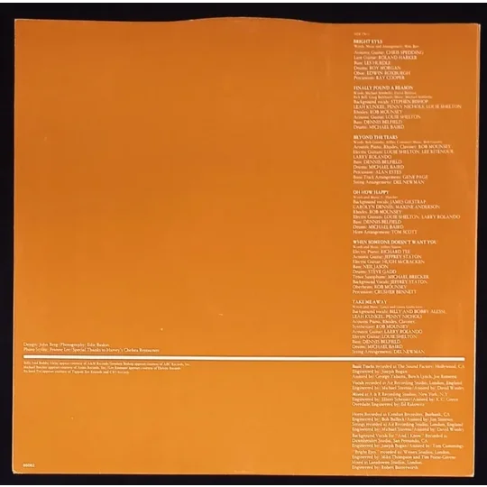 Art Garfunkel - Fate For Breakfast inlay