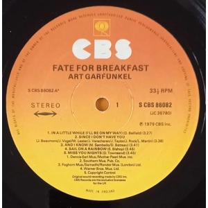 Art Garfunkel - Fate For Breakfast