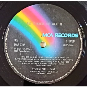 Average White Band - Put It Where You Want It