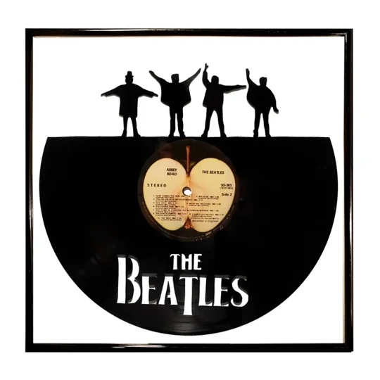 Beatles Help Vinyl Cut out Wall Decoration image 1