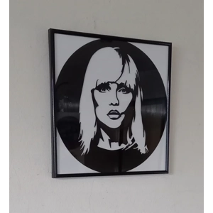 Blondie Debbie Harry Portrait Wall Decoration