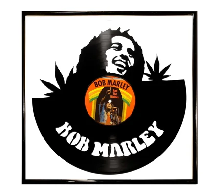 Bob Marley Record Portrait Wall Decoration