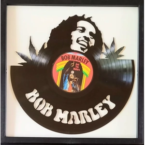 Bob Marley Record Portrait Wall Decoration
