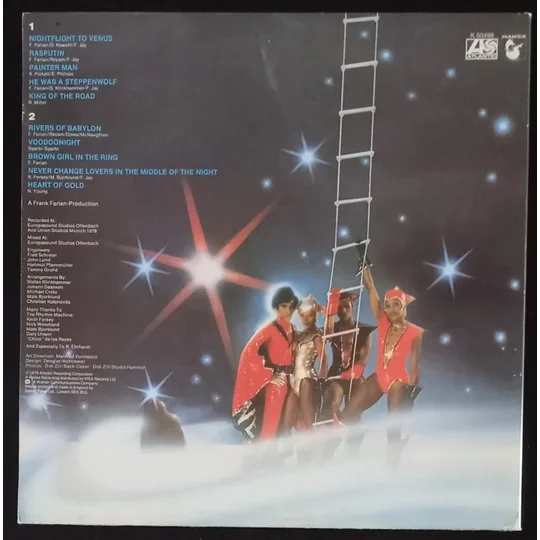 Boney M - Nightflight To Venus back cover